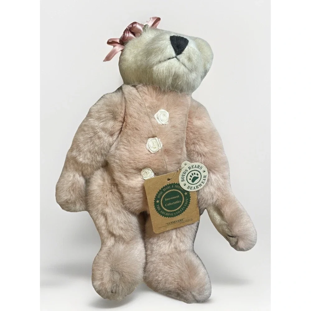 Boyd's Bears Retired Guinevere Jointed‎ Musical Plush Rare San Francisco Music